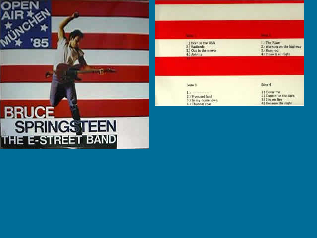 Bruce Springsteen - OPEN AIR MUNCHEN 85